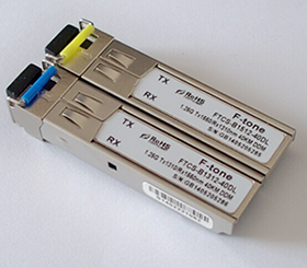 1.25Gbps SFP BIDI光？，20km ,1490 nm TX / 1310nm RX