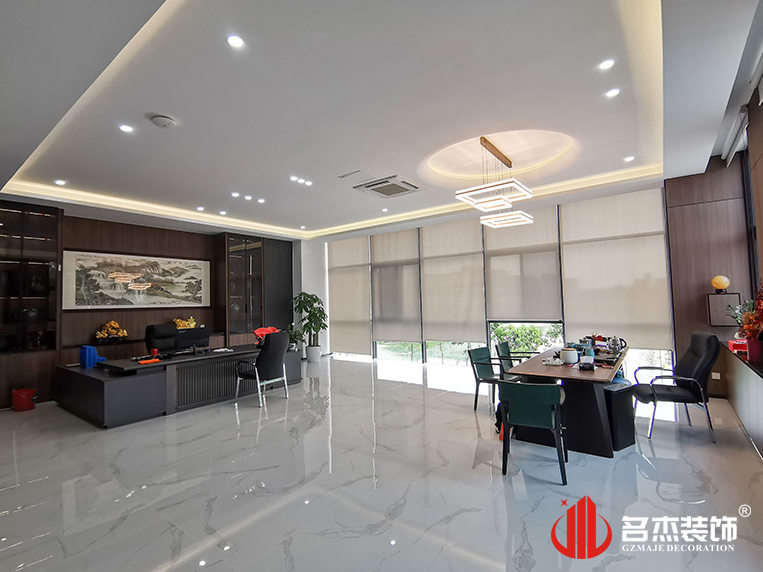 总司理室装修实景效果